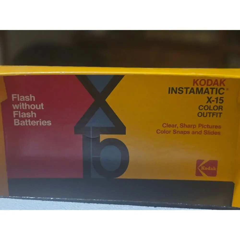 Kodak instamatic x-15 camera